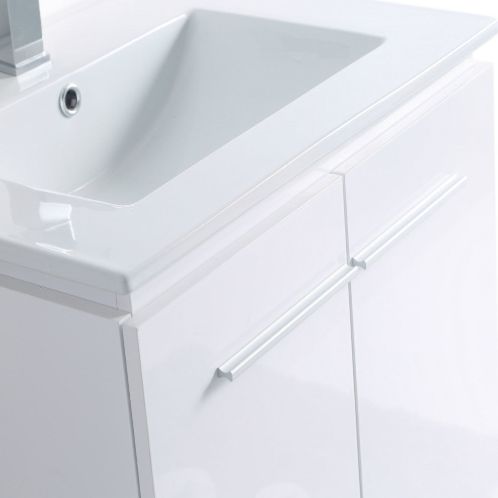 Greenpoint Vanity, 24", White