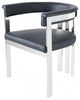 Black Silver Dining Chair
