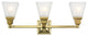 Mission Bath Light, Polished Brass