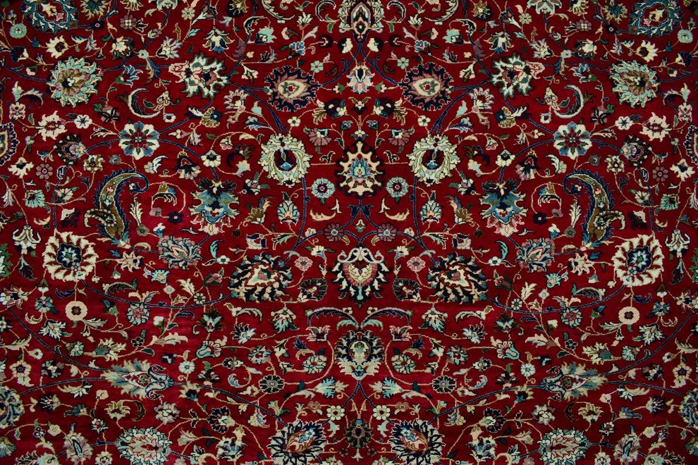 Heirloom Amoughli Red Square Rug 8''4"x7''10"