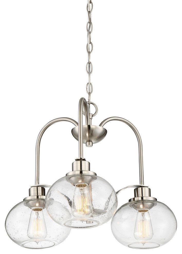 Quoizel Trilogy Three Light Chandelier TRG5103BN