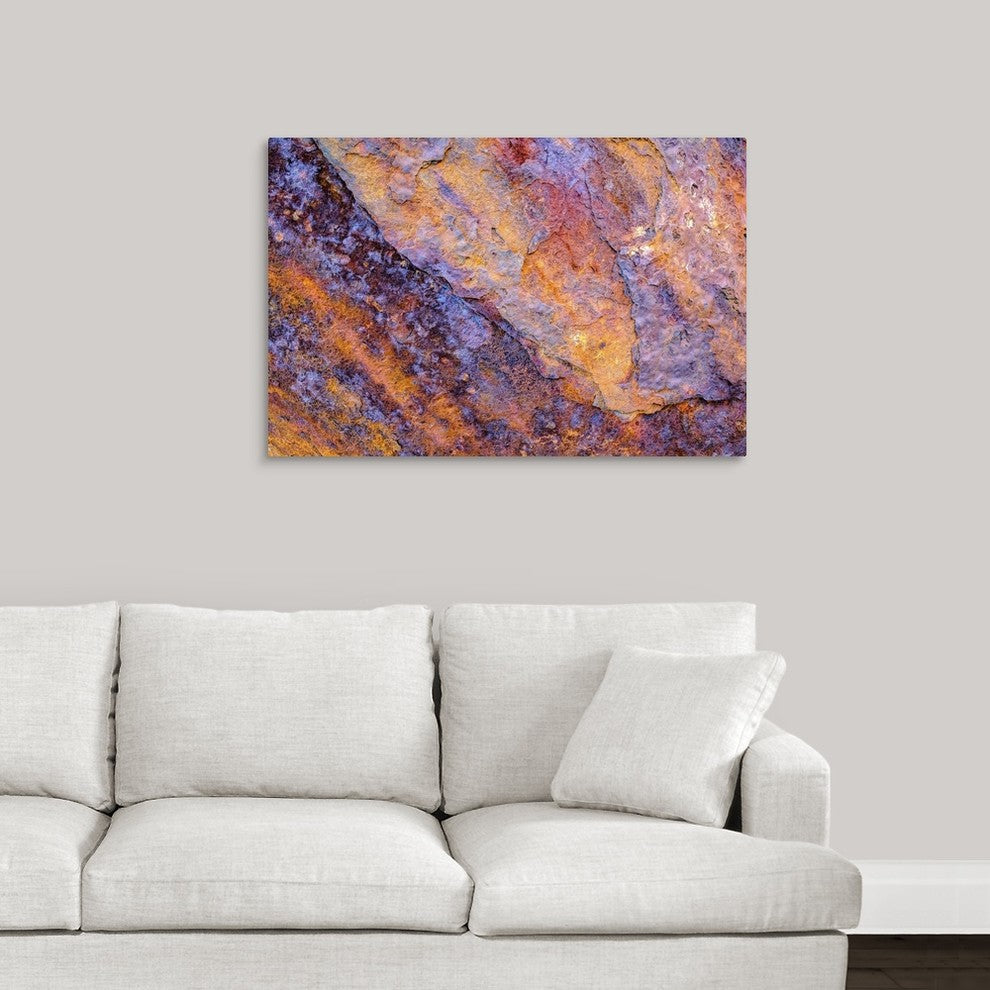 "Study in Fire" Wrapped Canvas Art Print, 36"x24"x1.5"