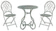 Safavieh Adriel 3Pc Bistro Set, Antique Dark Green