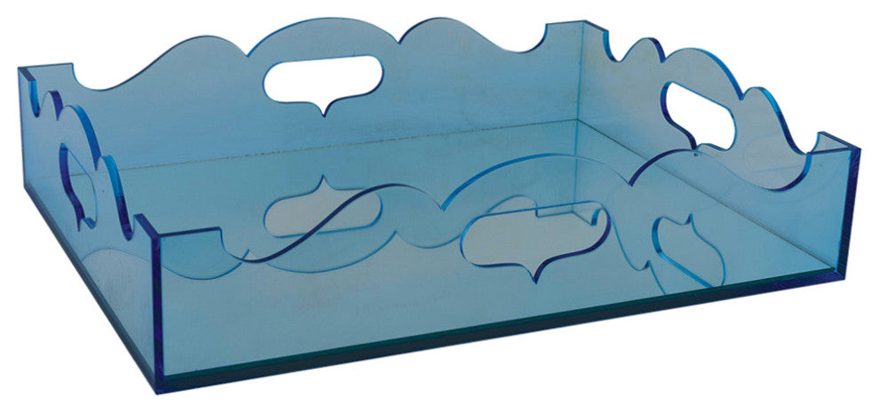 Queen Anne Blue Tray