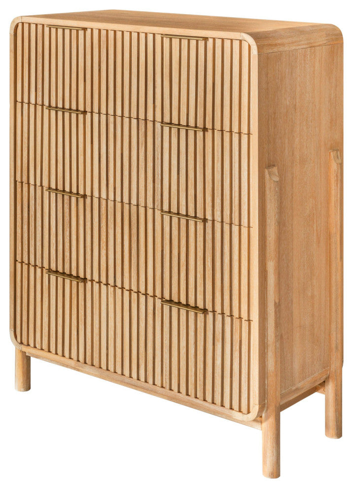 Modrest Mikala Modern Natural Oak Chest