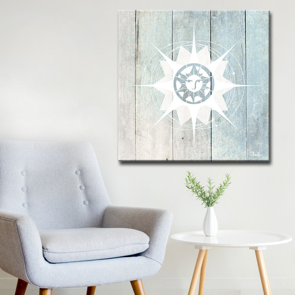 Ready2HangArt Inspirational ''Sun Star IV'' Wrapped Canvas Wall Art