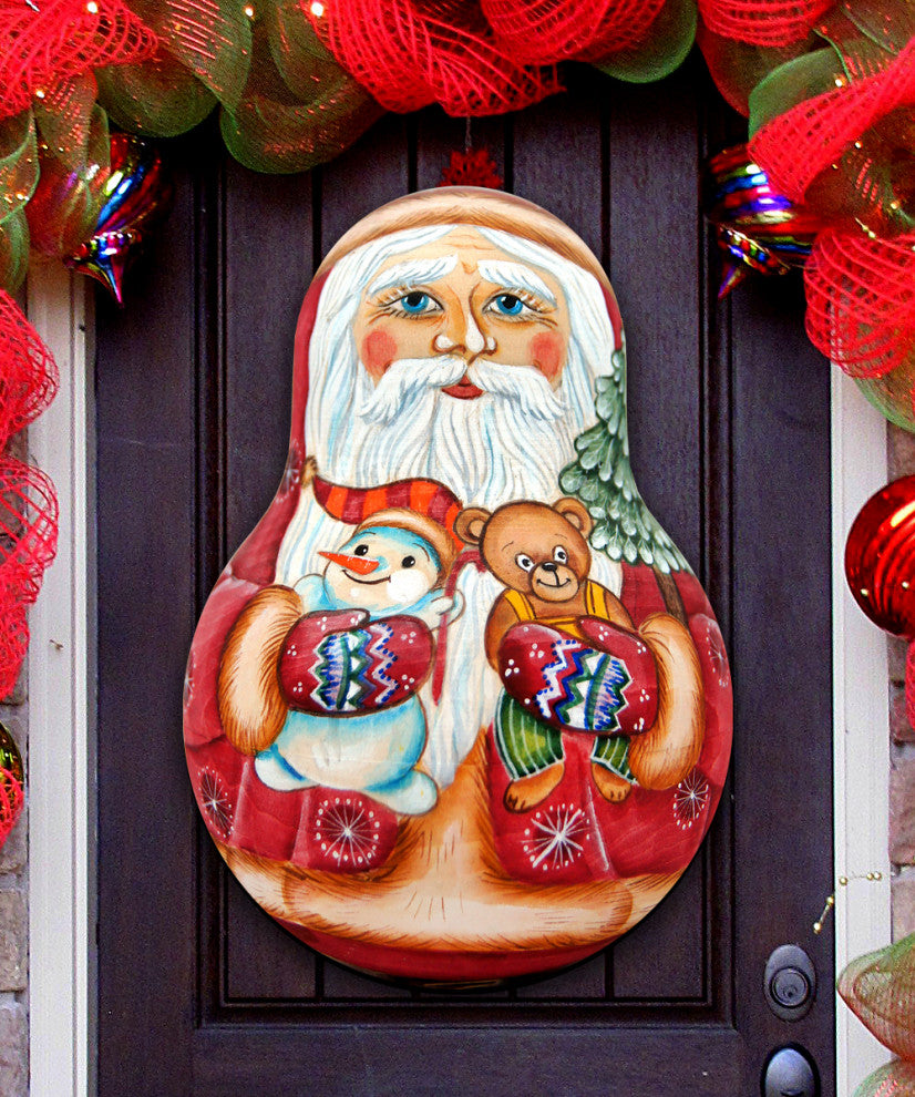 Santa Nesting Doll Decor