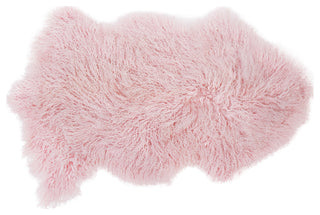 Curly Long Wool Tibetan Sheepskin Pelt