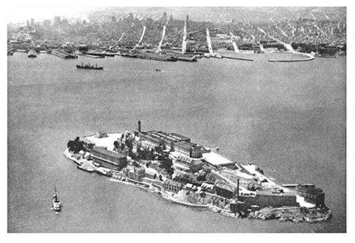Alcatraz Island, San Francisco, CA - Fine Art Giclee Print 24" x 36"