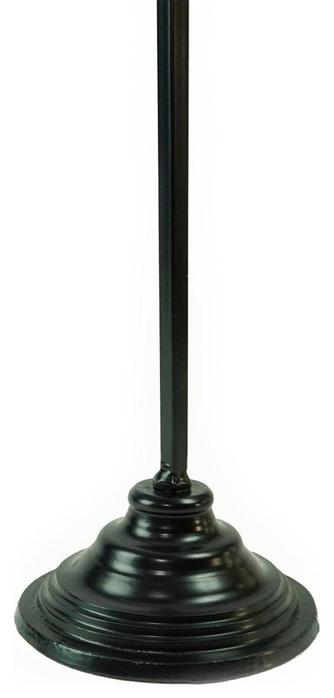 30" Decorative Black Metal Christmas Wreath Stand