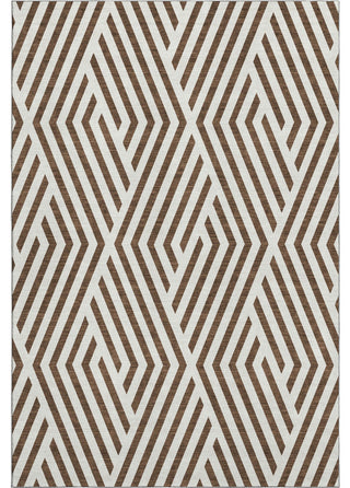 Premium Machine Washable Mayfield AMF550 Brown 10' x 14' Rug