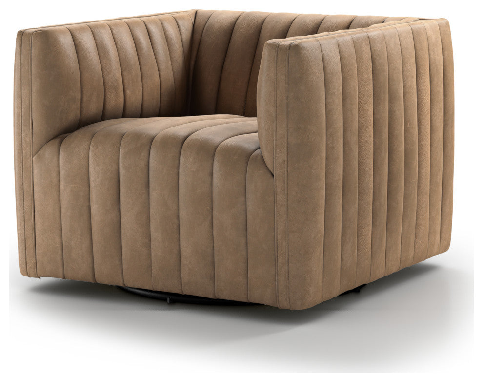 Augustine Swivel Chair-Palermo Drift