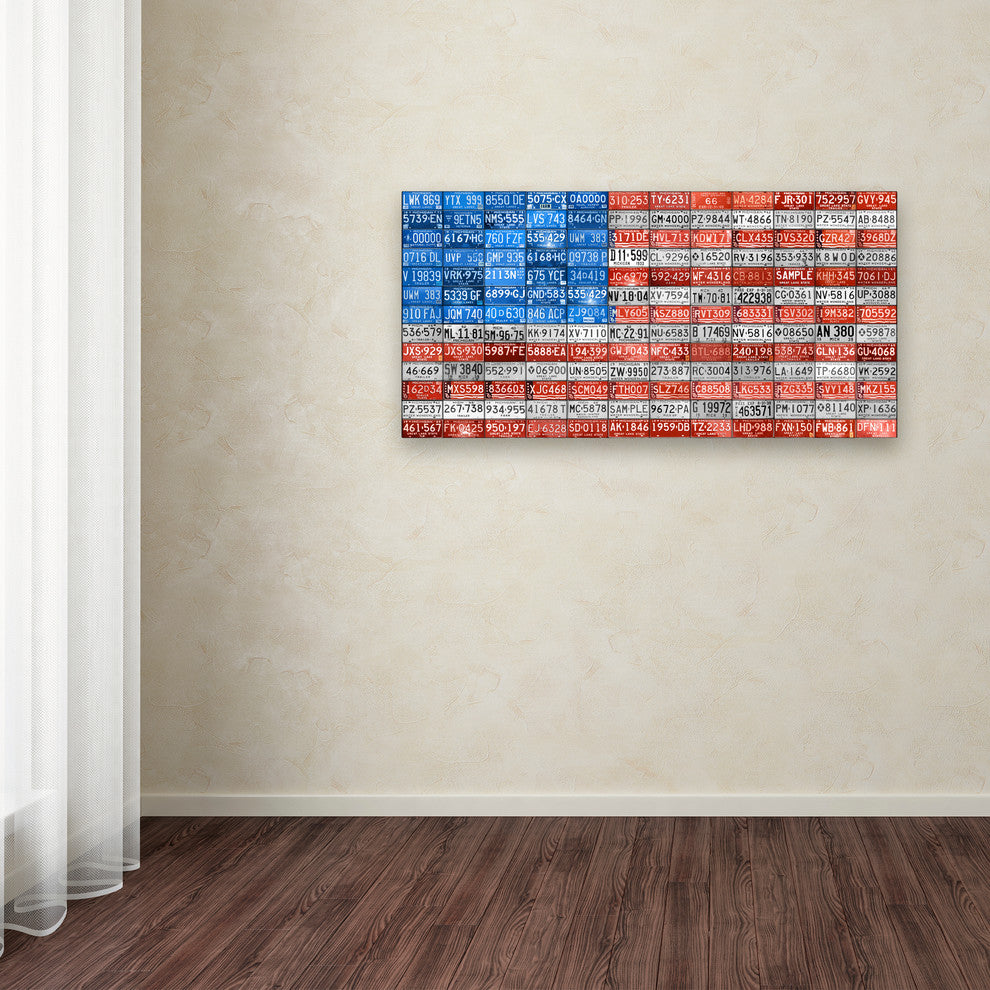 "Michigan Flag" Canvas Art by Design Turnpike
