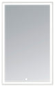 Edge Royale 20" LED Medicine Cabinet Defogger 3X Adjustable Magnifying Mirror