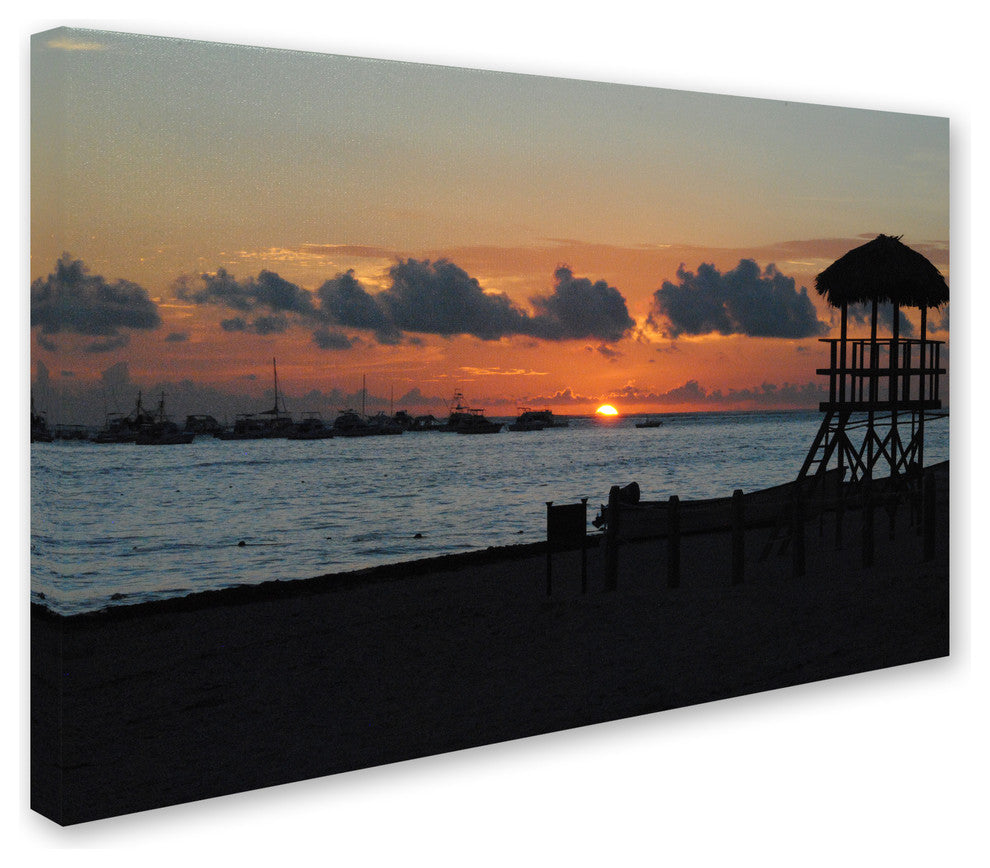 ''Me Ke Aloha Pumehana'' Canvas Art by Monica Mize