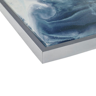 Madison Park Blue Lagoon 2 Abstract Blue Lagoon Framed Wall Art