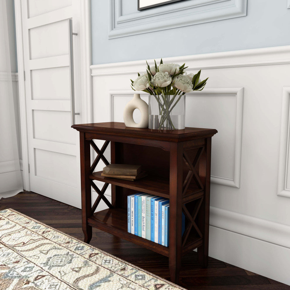 Newport 30" Bookcase, Dark Brown