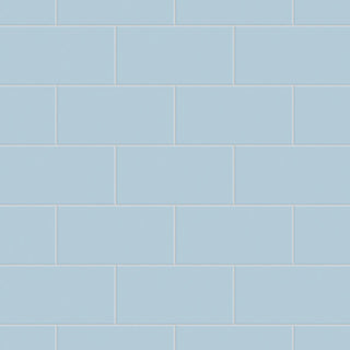 Projectos Matte Ceramic Floor and Wall Tile, Sky Blue