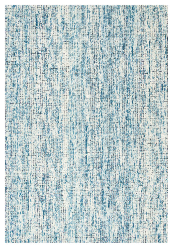 Safavieh Couture Abstract Collection, ABT473 Rug, Ivory/Navy, 3'x5'