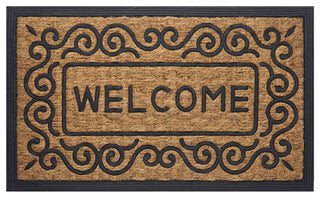 Achim Home Furnishings Coco Mat 18" L x 30" W Rectangle Scrolls