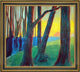 Mikalojus Ciurlionis Funeral Symphony III Framed Premium Canvas Print, 20"x25"