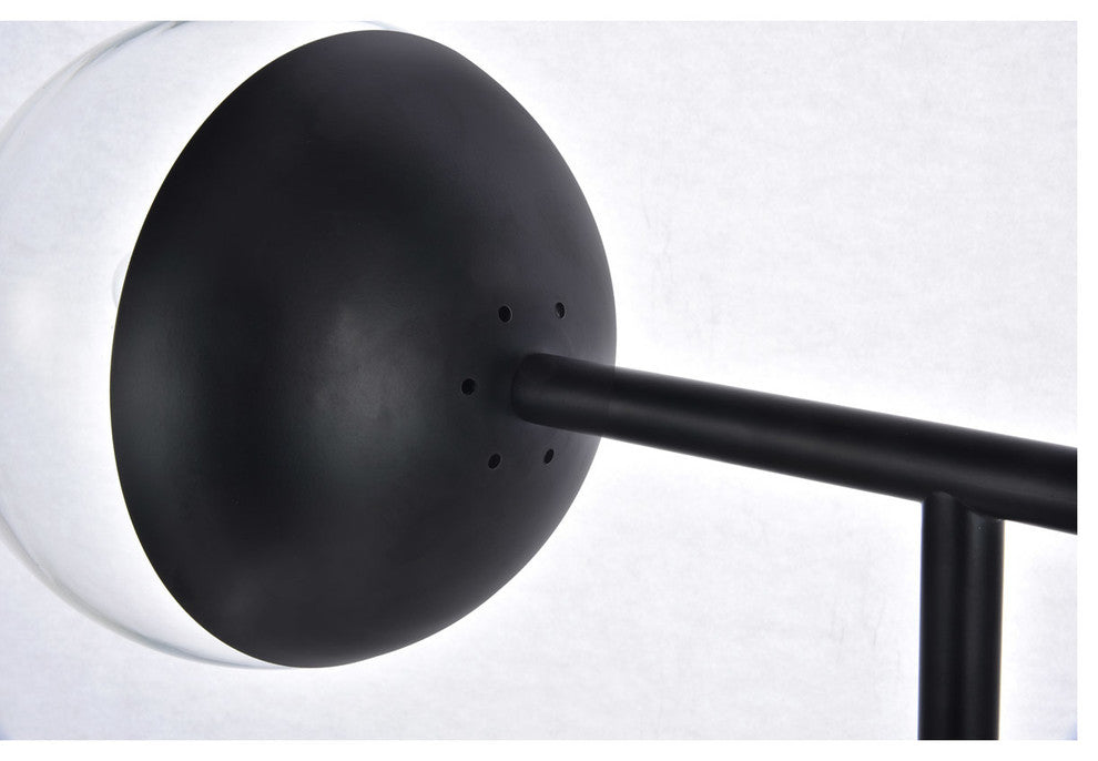 Living District Ld6099Bk Maxime 1-Light Floor Lamp
