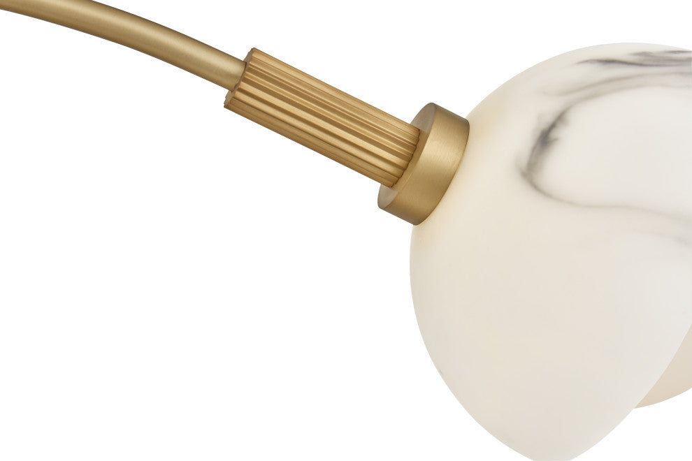 Fredrick Ramond Phoebe Medium Multi Tier, Heritage Brass