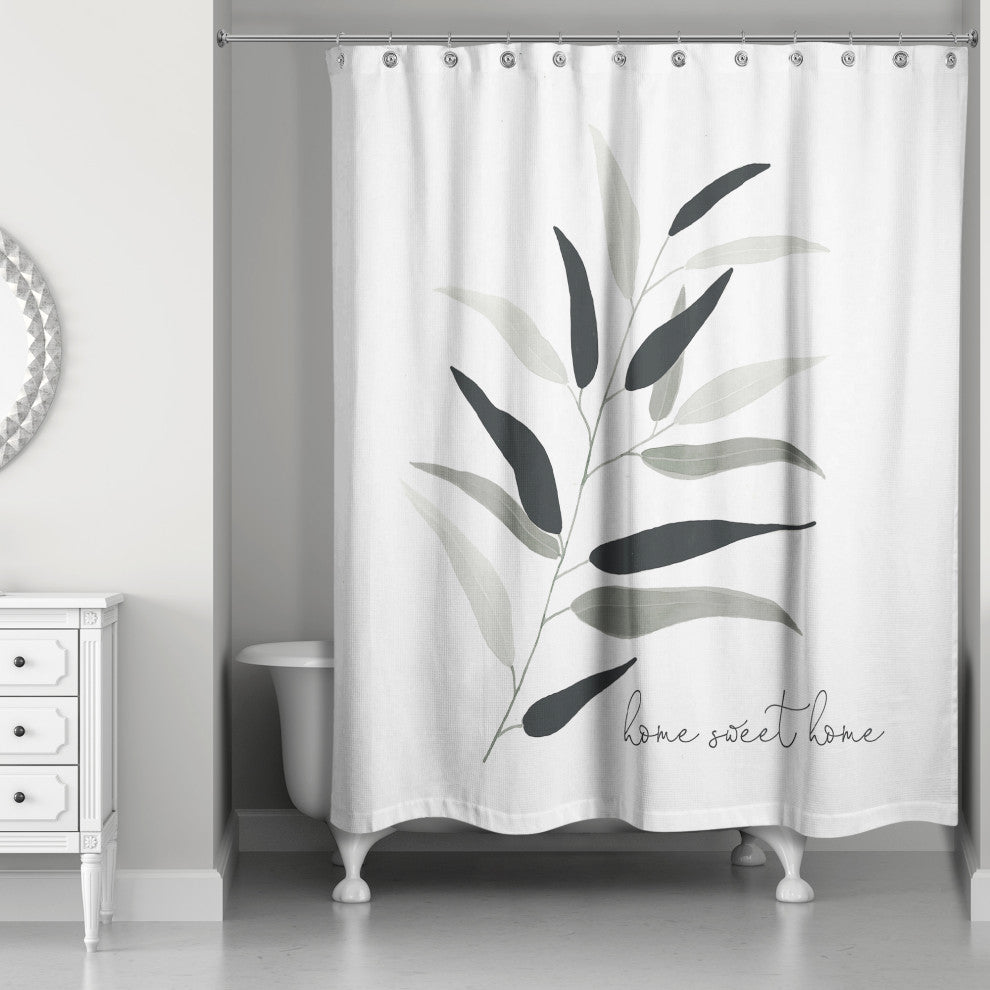 Home Sweet Home 71x74 Shower Curtain