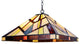 CHLOE Lighting CH3T523BM18-DP2 VINCENT Mission Blackish Bronze 2 Light Pendant