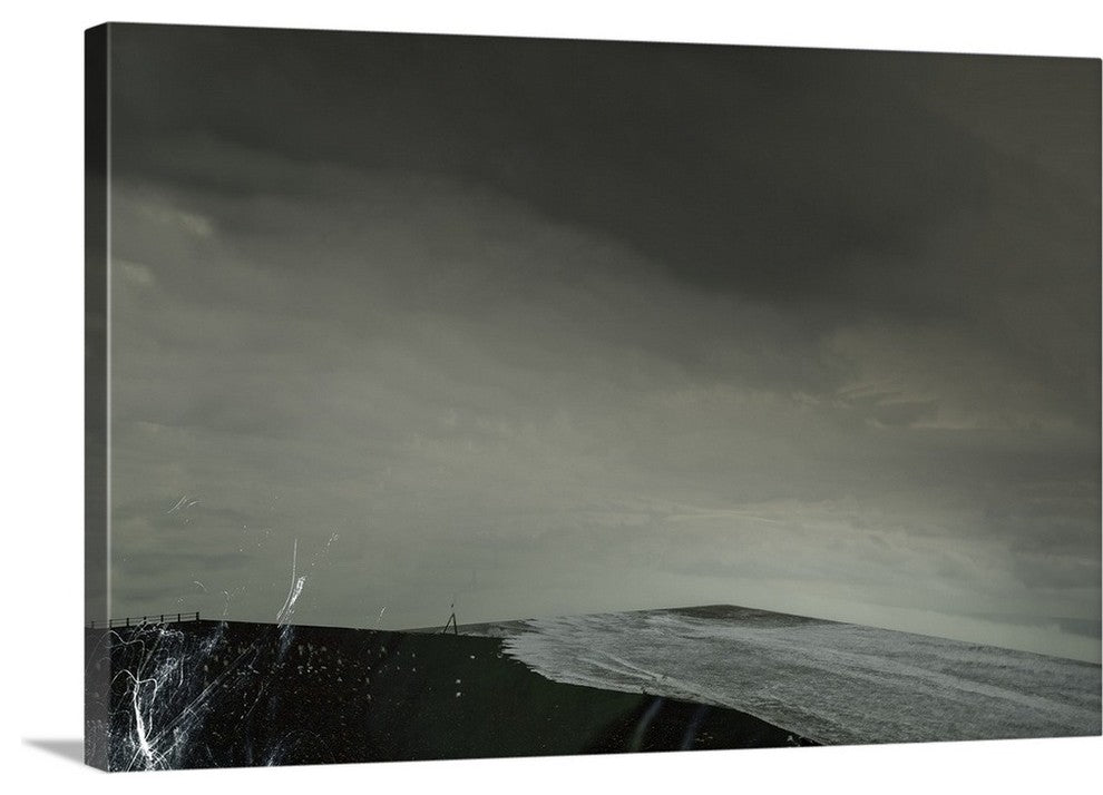 "The Restless Tide" Wrapped Canvas Art Print, 36"x24"x1.5"