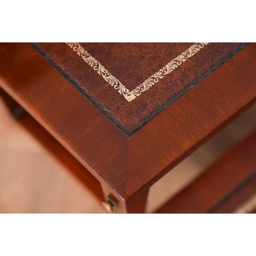 Mahogany Library Chair