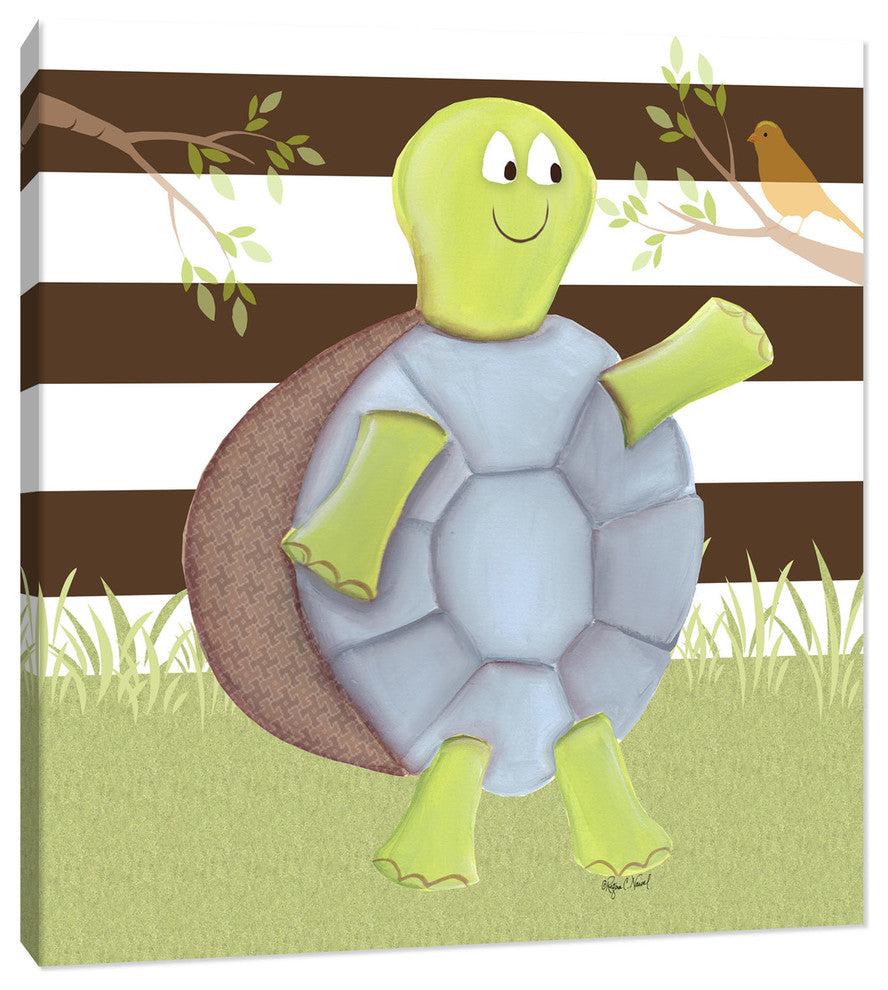Turtle on Stripes
