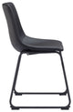 Smart Dining Chair, Set of 2 Black