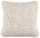 Surya Theresa Cream Pillow Shell With Polyester Insert 20"H X 20"W