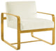 Astute Upholstered Velvet Armchair