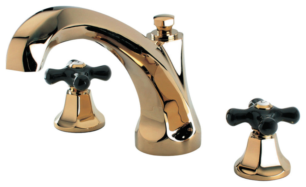 Kingston Brass Roman Tub Faucet, Polished Brass