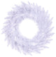 Vickerman 24" Sparkle White Wreath 110-Tips, A104224