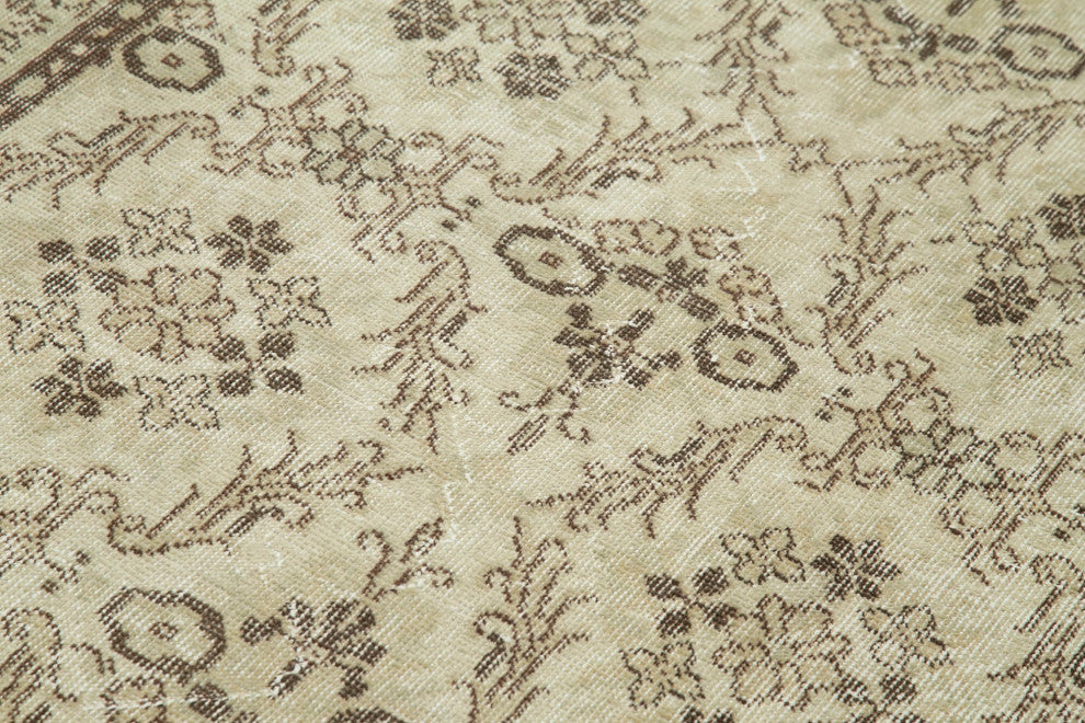 Rug N Carpet - Hand-knotted Turkish 3' 9" x 6' 10" Vintage Small Area Rug