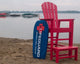 Polywood South Beach Lifeguard Chair, Mahogany
