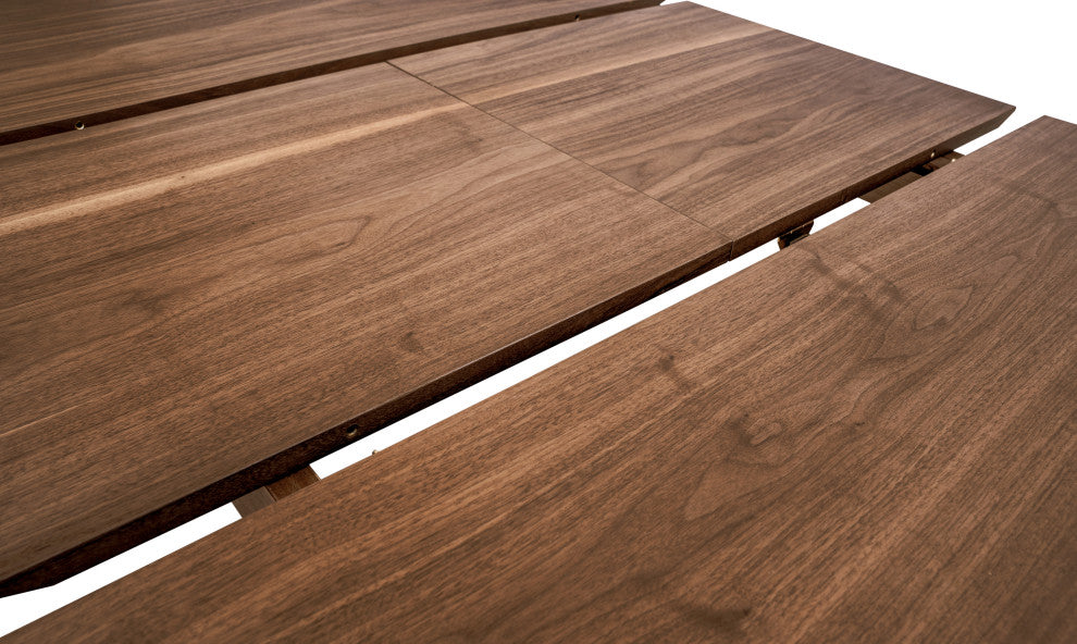 Walnut Extendable Dining Table 75/92x37