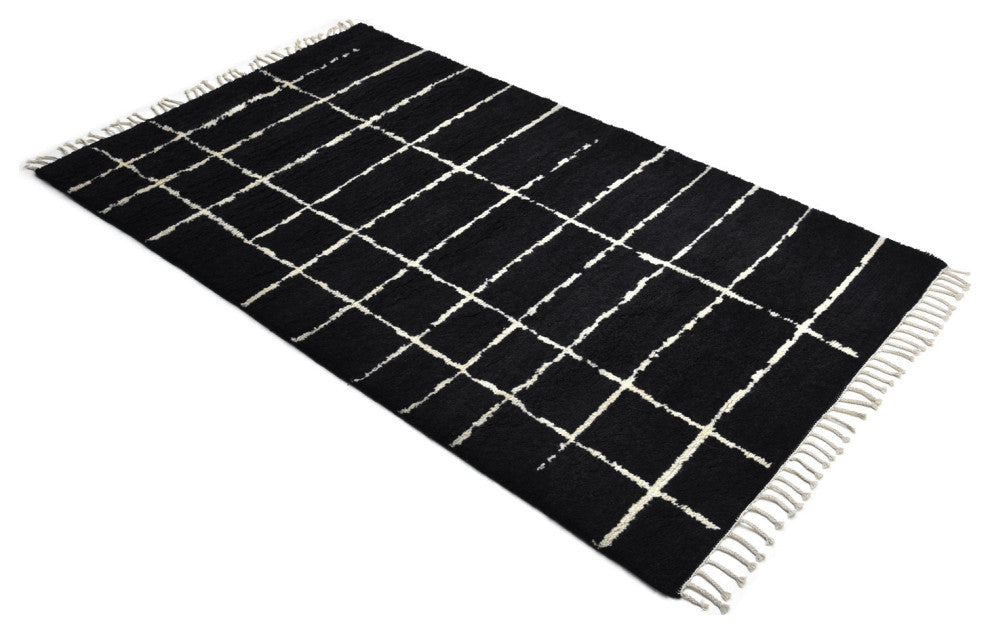 Paris, Handmade Area Rug - 3'0"x5'0", 3 X 5