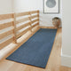Jaipur Living Iver Indoor/Outdoor Solid Blue/Gray Area Rug, 3'x12'