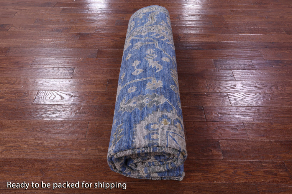 8' 11" X 12' 5" Persian Fine Serapi Hand-Knotted Wool Rug - Q13707