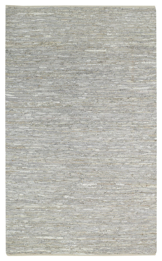 Capel Zions View Silver Grey 3229_300 Flat Woven Rugs - 5' X 8' Rectangle