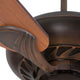 52" Ceiling Fan, Oil Rubbed Bronze Finish, 72" Lead Wire