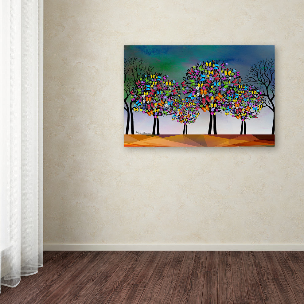 Mark Ashkenazi 'Mark Tree' Canvas Art, 19"x12"