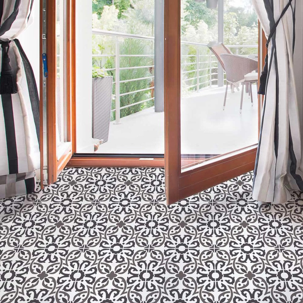 Elegant Tile Stencil, DIY Faux Tiles, Cement Tile Stencils, Small