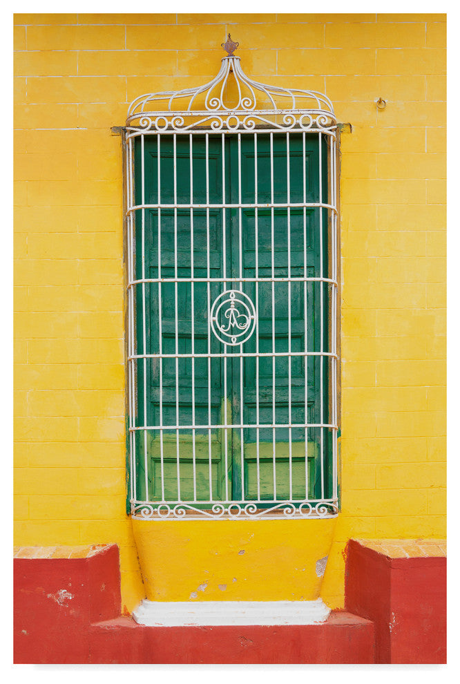 "Colorful Cuban Window" by Philippe Hugonnard, Canvas Art, 16"x24"