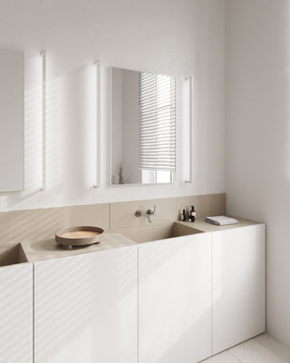 Sonneman 2812-4 Thin-Line Two Sided Light 48"W Integrated LED - Satin White