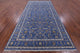 7' 0" X 13' 11" Hand-Knotted Persian Nain Wool & Silk Rug - Q13153